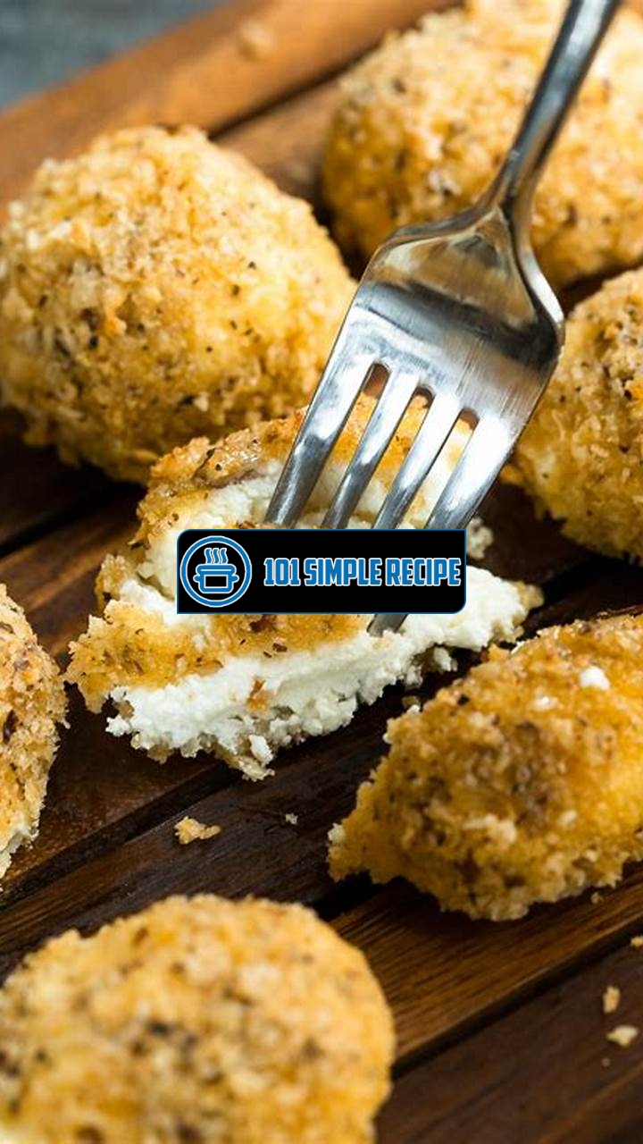 Delicious Goat Cheese Balls Recipe: A Savory Crowd Favorite | 101 Simple Recipe