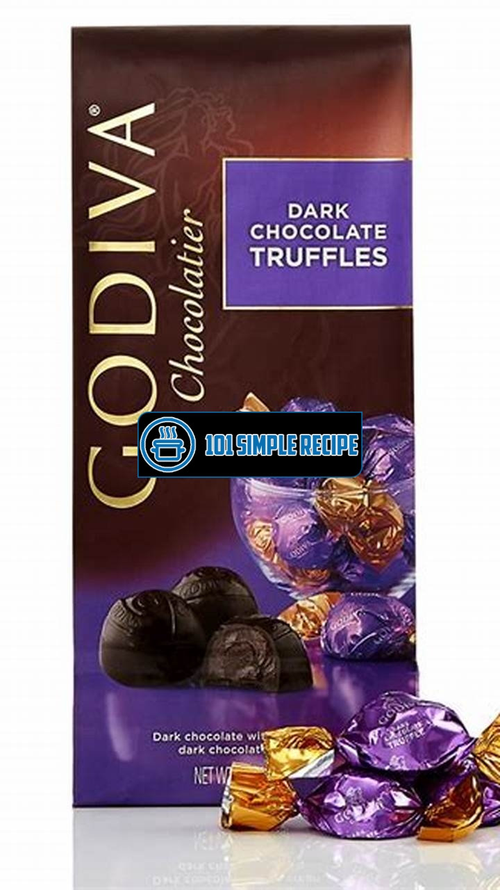 Godiva Dark Chocolate Truffles | 101 Simple Recipe