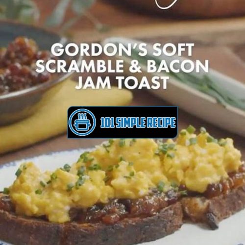 Delicious Gordon Ramsay Bacon Jam Recipe | 101 Simple Recipe