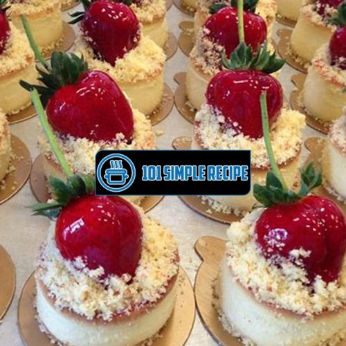 Indulge in Delicious Gourmet Strawberry Desserts | 101 Simple Recipe