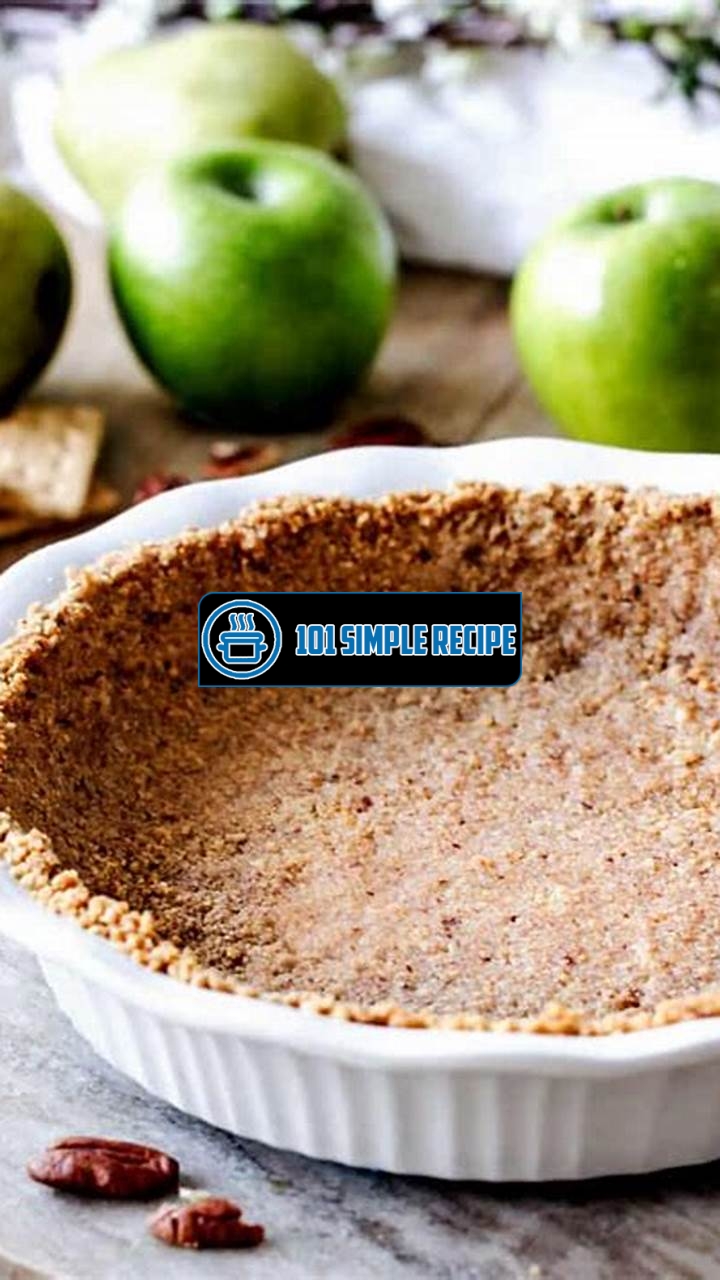Graham Cracker Crust Recipe with Brown Sugar | 101 Simple Recipe