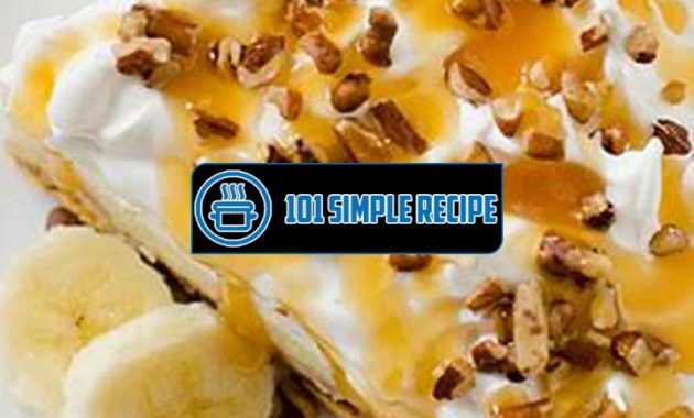 Delicious Grandma's Banana Cream Pie Recipe | 101 Simple Recipe