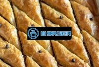 Deliciously Irresistible Greek Baklava Recipe | 101 Simple Recipe