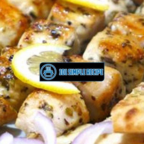 The Tastiest Greek Chicken Souvlaki Recipe for a Flavorful Dinner | 101 Simple Recipe