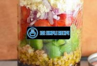 Delicious Greek Salad in Jars Recipe | 101 Simple Recipe