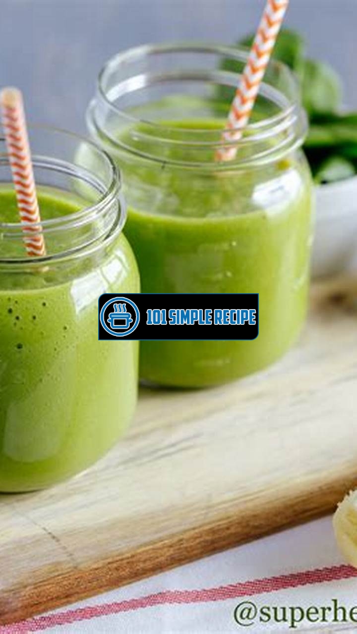 Delicious Green Smoothie Recipes for Kids | 101 Simple Recipe