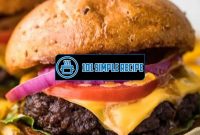 The Best Grilled Cheeseburgers Recipe for Delicious Meals | 101 Simple Recipe