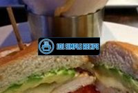 Delicious Grilled Chicken Avocado Sandwich at Yard House | 101 Simple Recipe