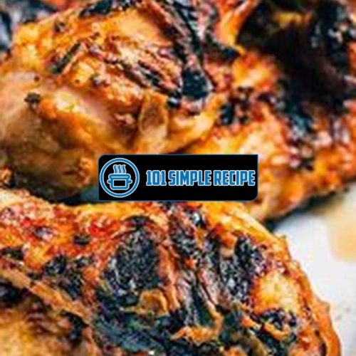 Grilled Chicken With South Carolina Style Bbq Sauce | 101 Simple Recipe