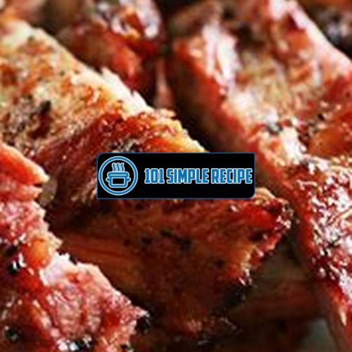 Spice Up Your BBQ with a Grilled Citrus Ribs Recipe | 101 Simple Recipe