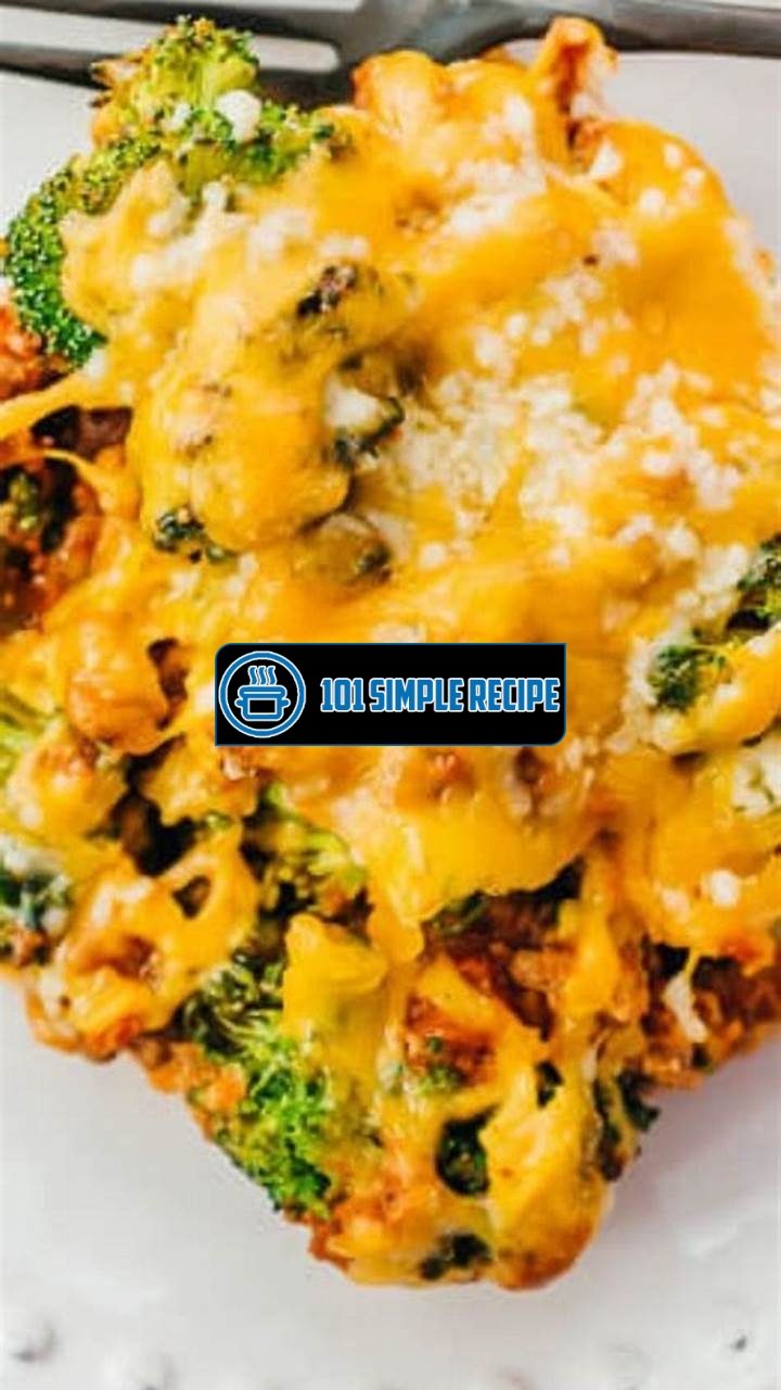 Delicious Ground Beef Broccoli Casserole Recipe | 101 Simple Recipe