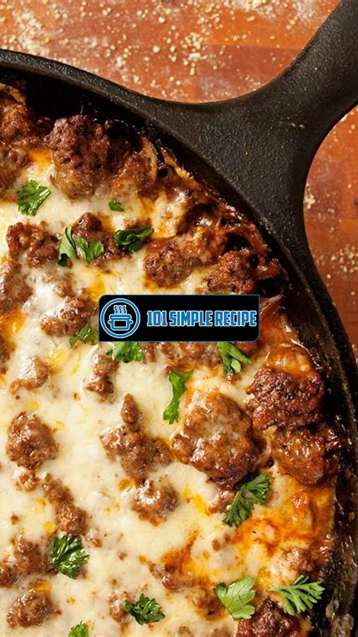 Delicious and Creative Ground Beef Dinner Ideas | 101 Simple Recipe