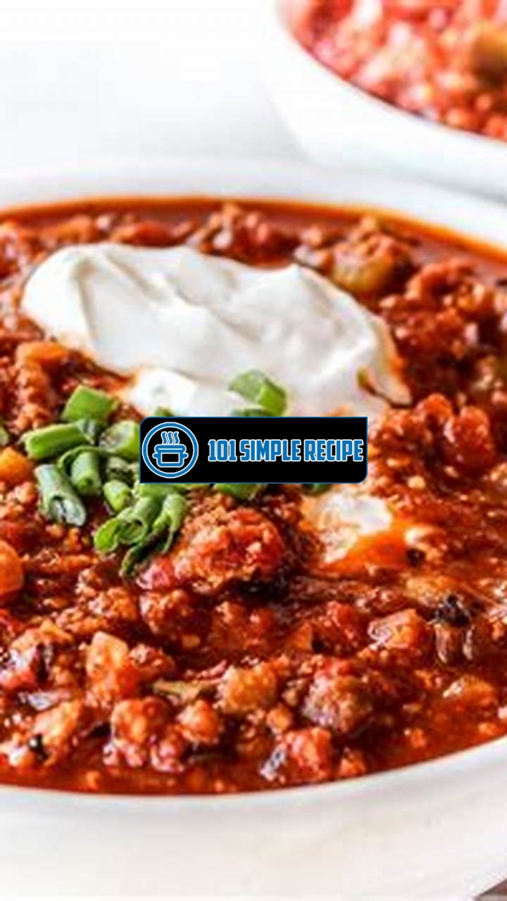 Delicious Ground Turkey Chili Recipe Without Beans | 101 Simple Recipe