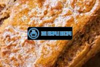 Delicious Guinness Bread Recipe with Sweet Molasses | 101 Simple Recipe