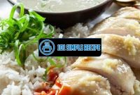 Master the Art of Hainanese Chicken Rice with Joshua Weissman | 101 Simple Recipe