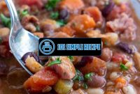 A Delicious Twist on Classic Soup: Ham and 15 Bean Soup | 101 Simple Recipe