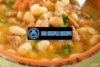 Ham And Bean Soup Recipe Instant Pot | 101 Simple Recipe