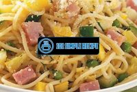 Delicious Ham Carbonara Recipe from BBC Food | 101 Simple Recipe