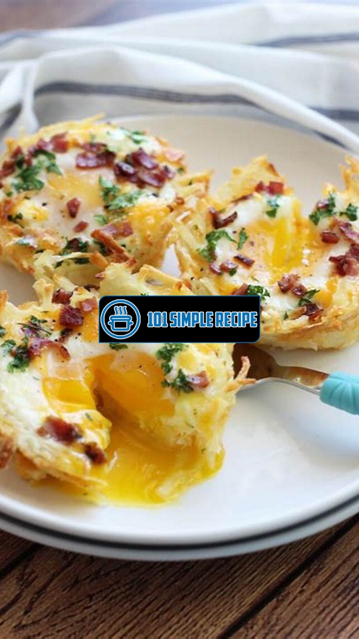 Create Delicious Hash Brown Egg Nests with Avocado | 101 Simple Recipe