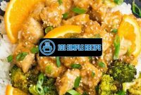 A Delicious and Healthy Baked Orange Chicken Recipe | 101 Simple Recipe