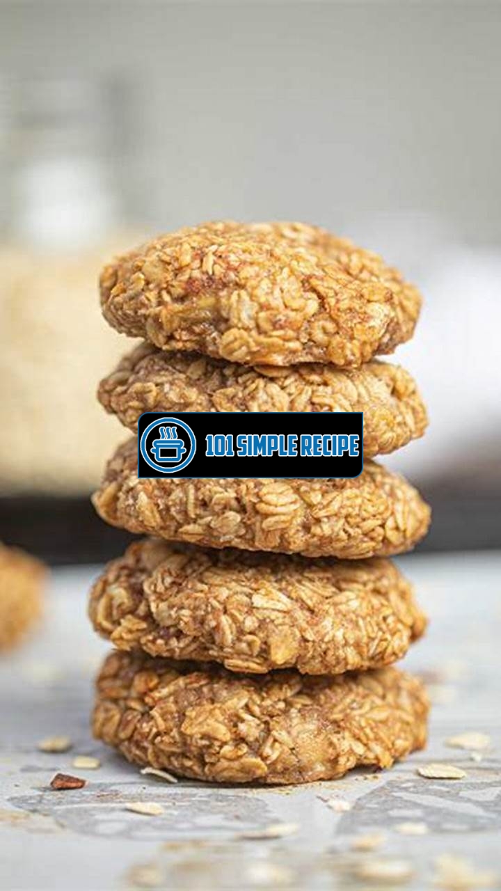 Irresistibly Healthy Banana Cookies with Only 3 Ingredients | 101 Simple Recipe