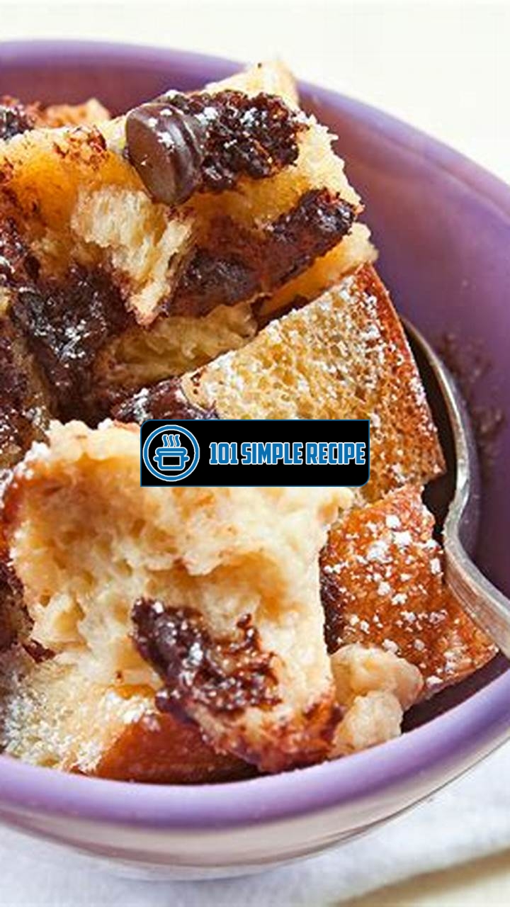 Create a Healthier Version of Bread Pudding at Home | 101 Simple Recipe