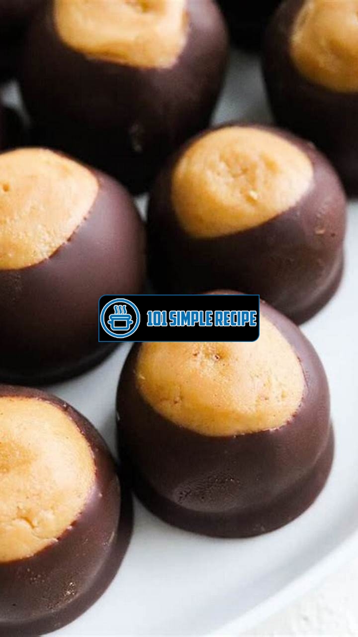 Delicious and Healthy Buckeye Balls Recipe | 101 Simple Recipe