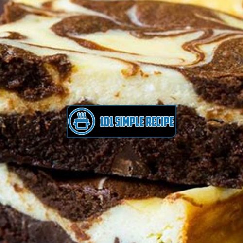 Indulge in Delicious and Healthy Cheesecake Brownies | 101 Simple Recipe