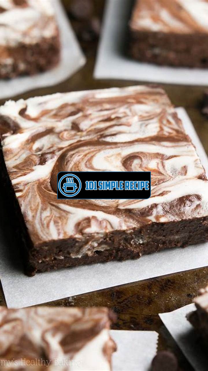 Indulge in Guilt-Free Delight with Healthy Cheesecake Brownies | 101 Simple Recipe