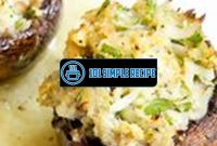 Delicious and Healthy Crab Stuffed Mushrooms | 101 Simple Recipe