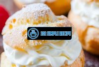Easy and Delicious Healthy Cream Puffs Recipe | 101 Simple Recipe