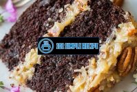 Create the Perfect Healthy German Chocolate Cake Frosting | 101 Simple Recipe