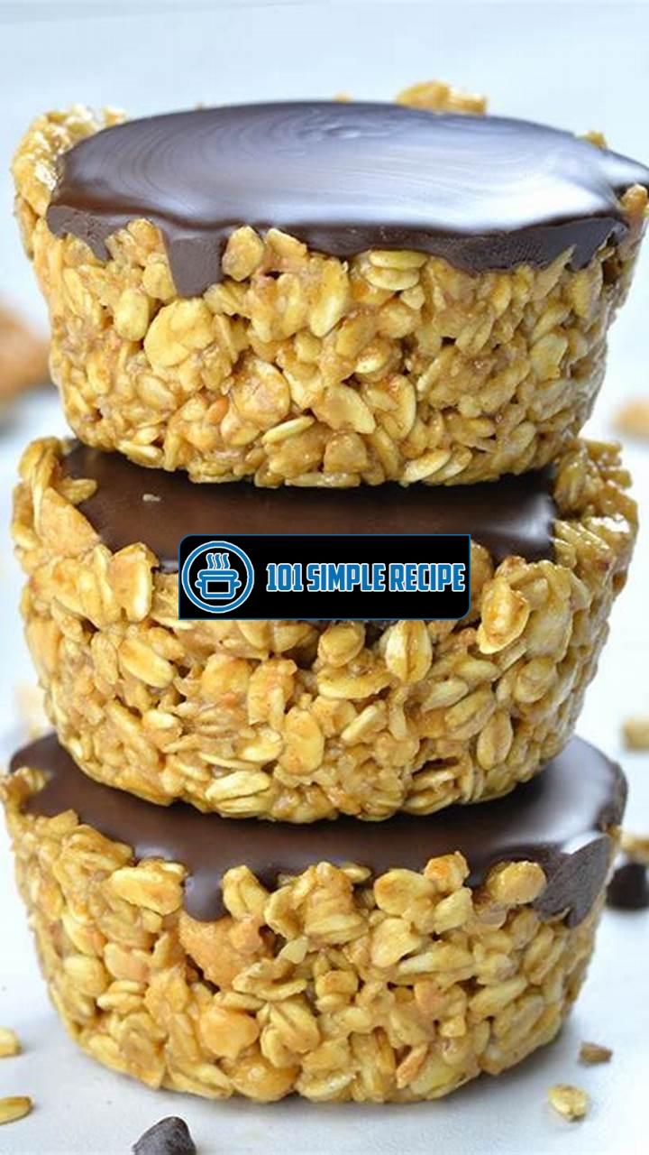 How to Make Delicious and Nutritious Healthy No Bake Peanut Butter Granola Cups | 101 Simple Recipe