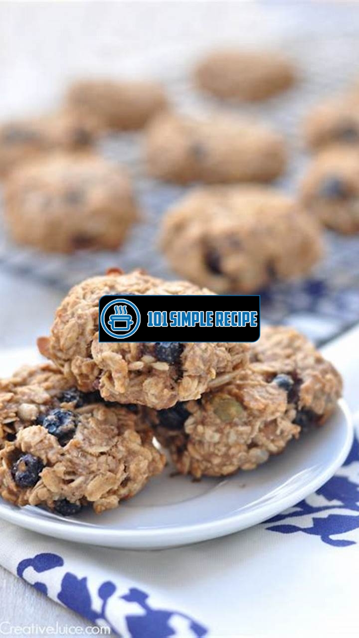 Wholesome and Easy Healthy Oatmeal Cookies | 101 Simple Recipe