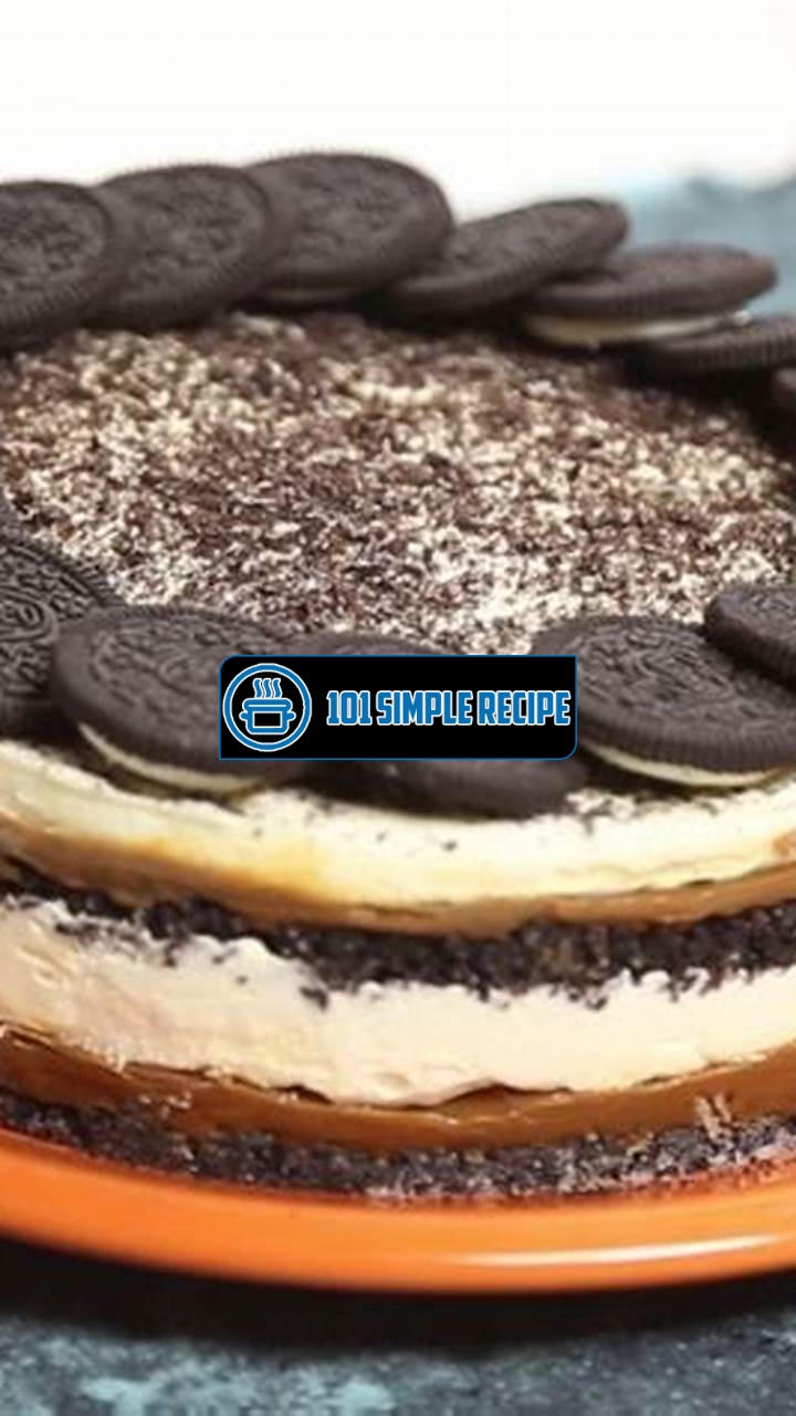 Indulge in a Guilt-Free Slice of Healthy Oreo Cake | 101 Simple Recipe