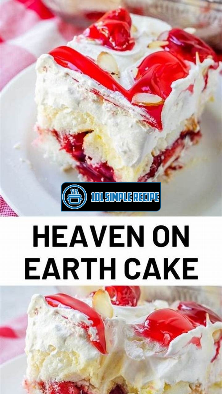 Sour Cream Heaven on Earth Cake | 101 Simple Recipe