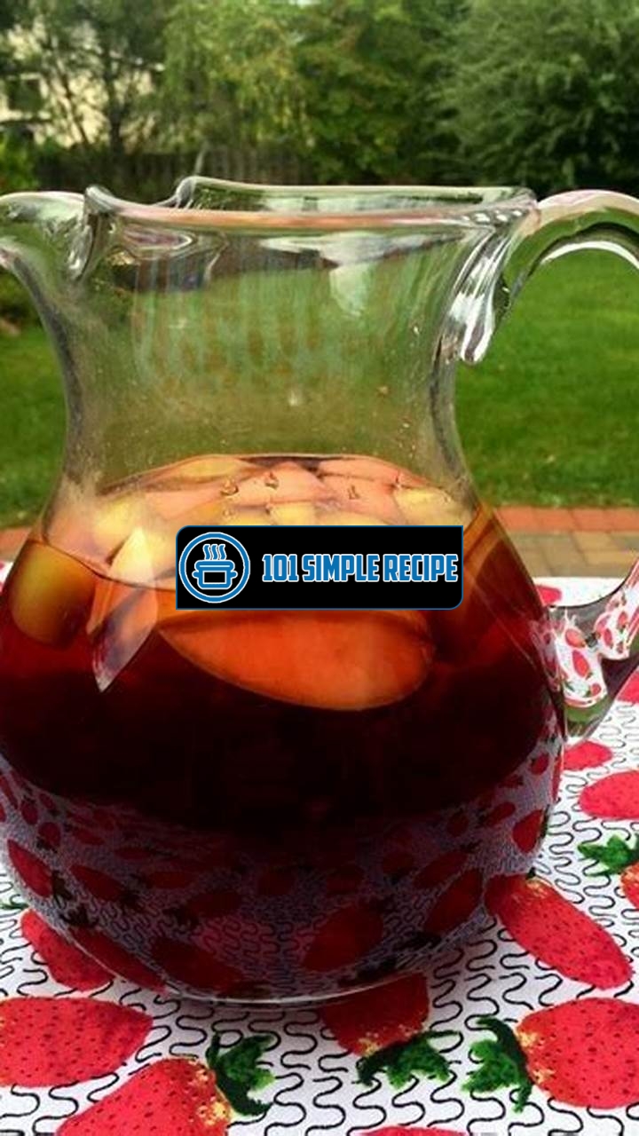 Hibiscus Iced Tea Recipe with Tea Bags | 101 Simple Recipe