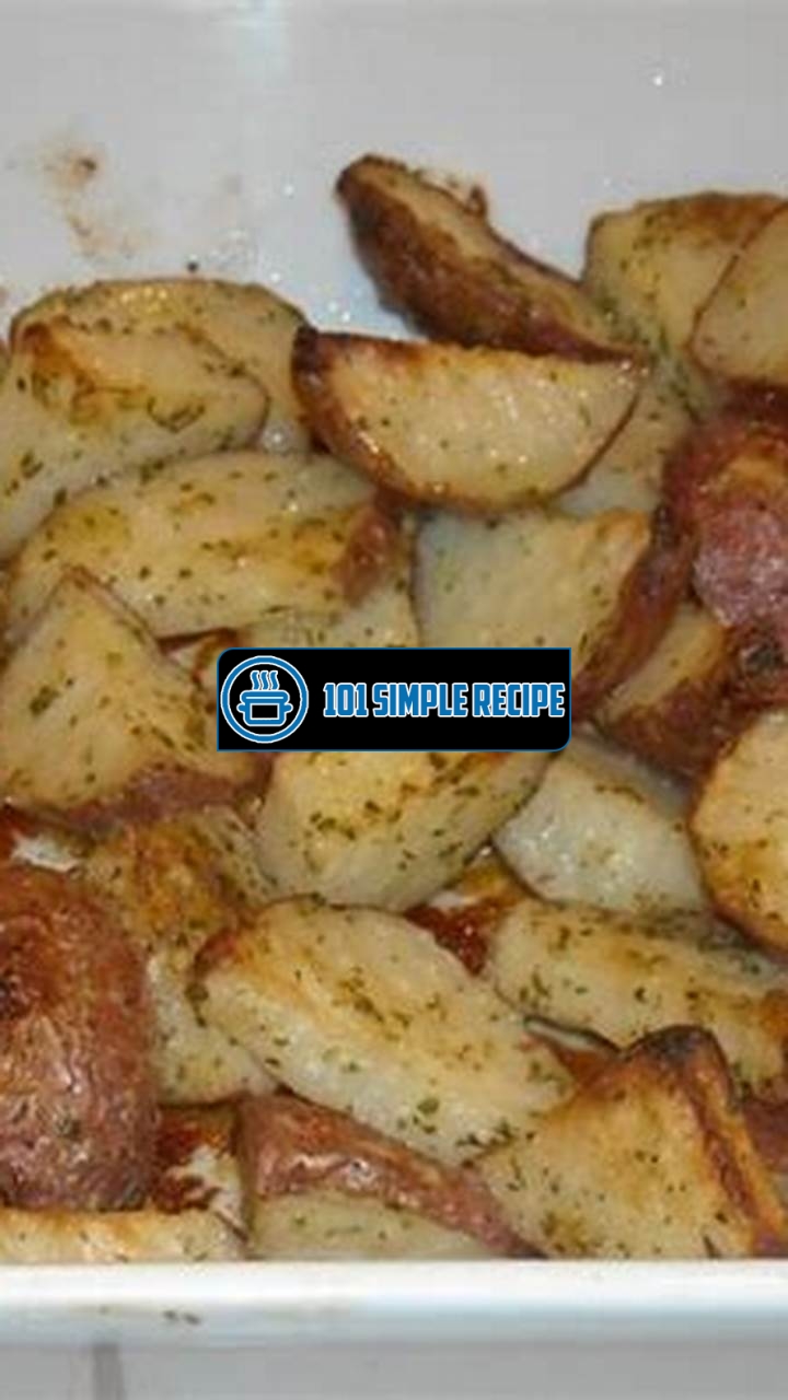 Deliciously Seasoned Hidden Valley Ranch Red Potatoes | 101 Simple Recipe