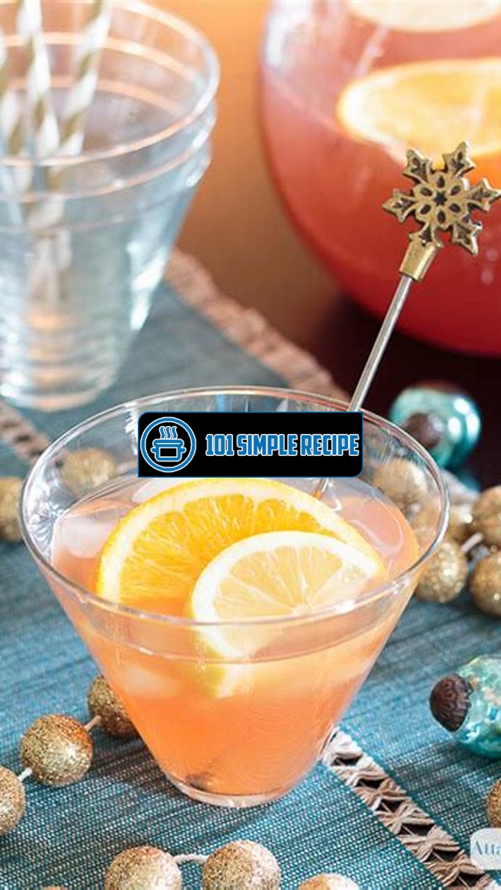 Delicious Holiday Punch Recipes with Whiskey | 101 Simple Recipe