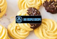 Indulge in Delectable Homemade Danish Butter Cookies | 101 Simple Recipe