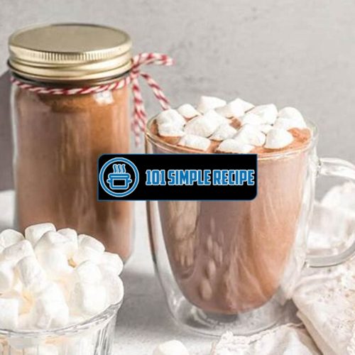 Homemade Hot Cocoa Mix Recipe With Coffee Creamer | 101 Simple Recipe
