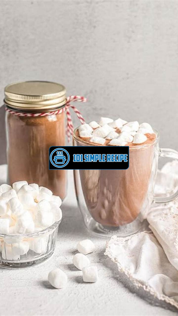 Delicious Homemade Hot Cocoa Mix Recipe with Coffee Creamer | 101 Simple Recipe