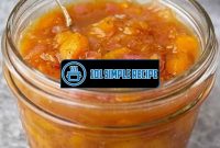 Create Delicious Homemade Mango Chutney with This Easy Recipe | 101 Simple Recipe
