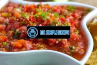 Spice Up Your Tastebuds with Homemade Salsa | 101 Simple Recipe