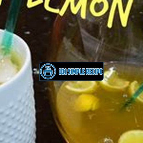 Elevate Your Beverage Game With this Refreshing Honey Lemon Soda | 101 Simple Recipe