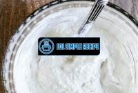 Unleash the Flavor with Homemade Horseradish Sauce! | 101 Simple Recipe