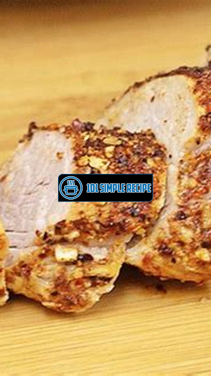 How to Perfectly Bake a 3 lb Pork Loin: A Comprehensive Guide | 101 Simple Recipe