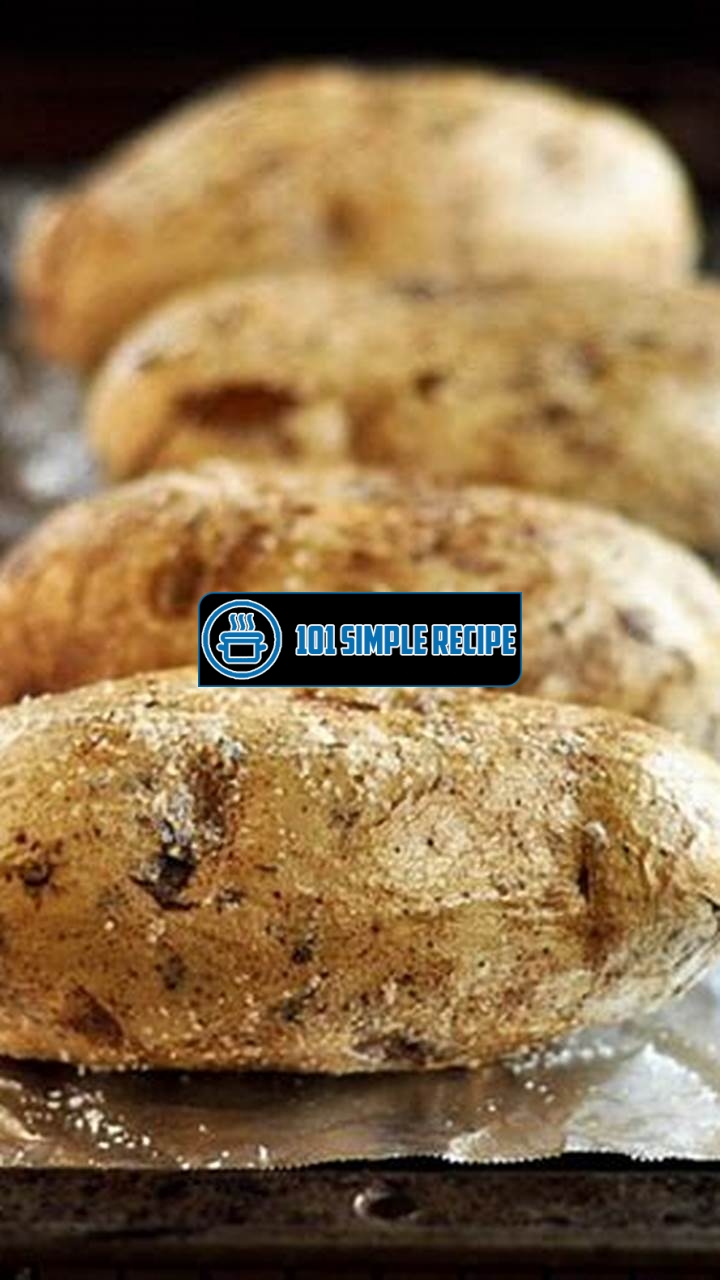 The Foolproof Guide to Baking the Perfect Potato | 101 Simple Recipe