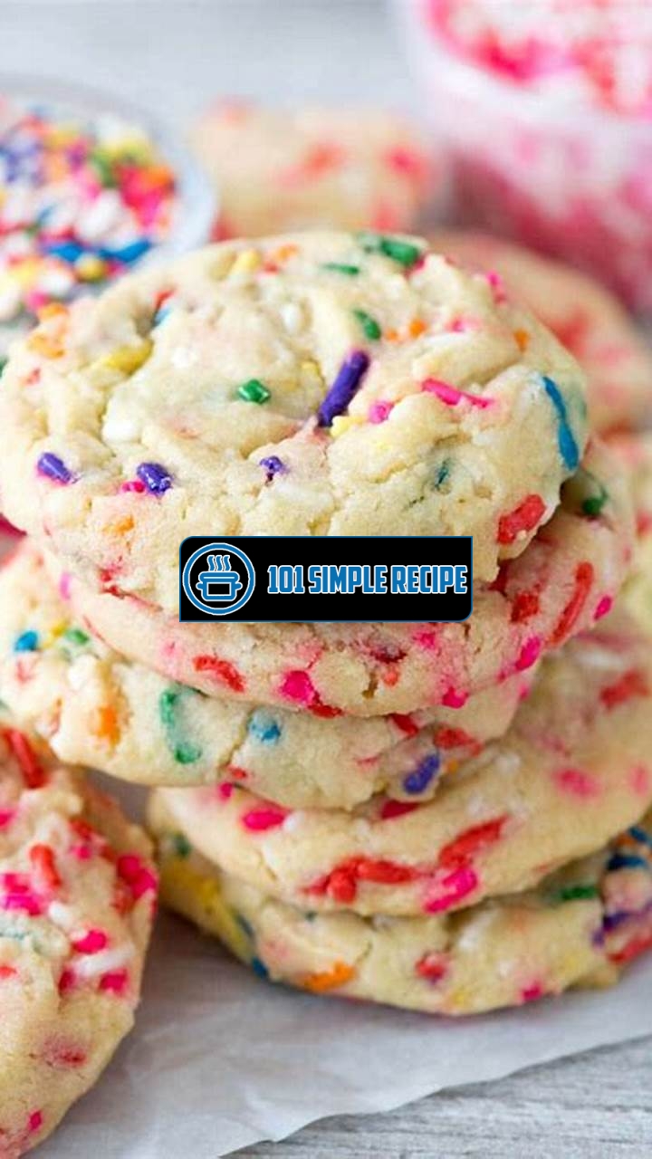How to Bake Sugar Cookies with Sprinkles | 101 Simple Recipe