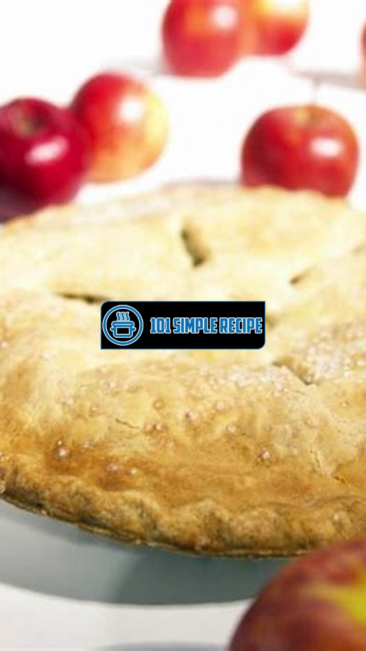 How to Blind Bake a Pie Crust for Apple Pie | 101 Simple Recipe